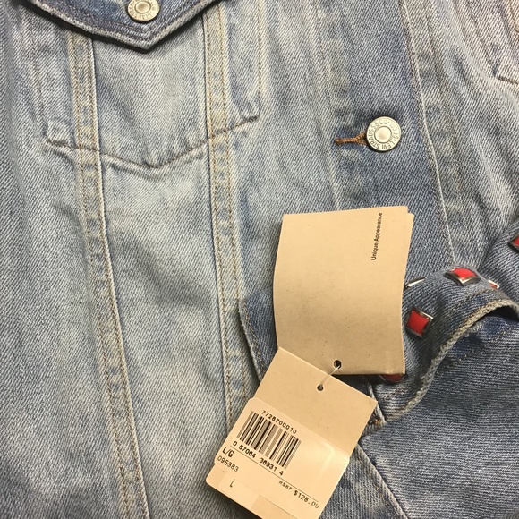 BNWT Levi’s studded denim jacket - Picture 4 of 7